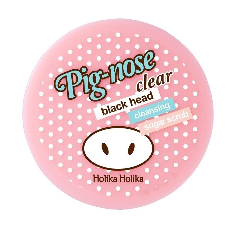 Holika Holika Pig Nose Clear Blackhead Cleansing Sugar Scrub – poras valantis šveitiklis